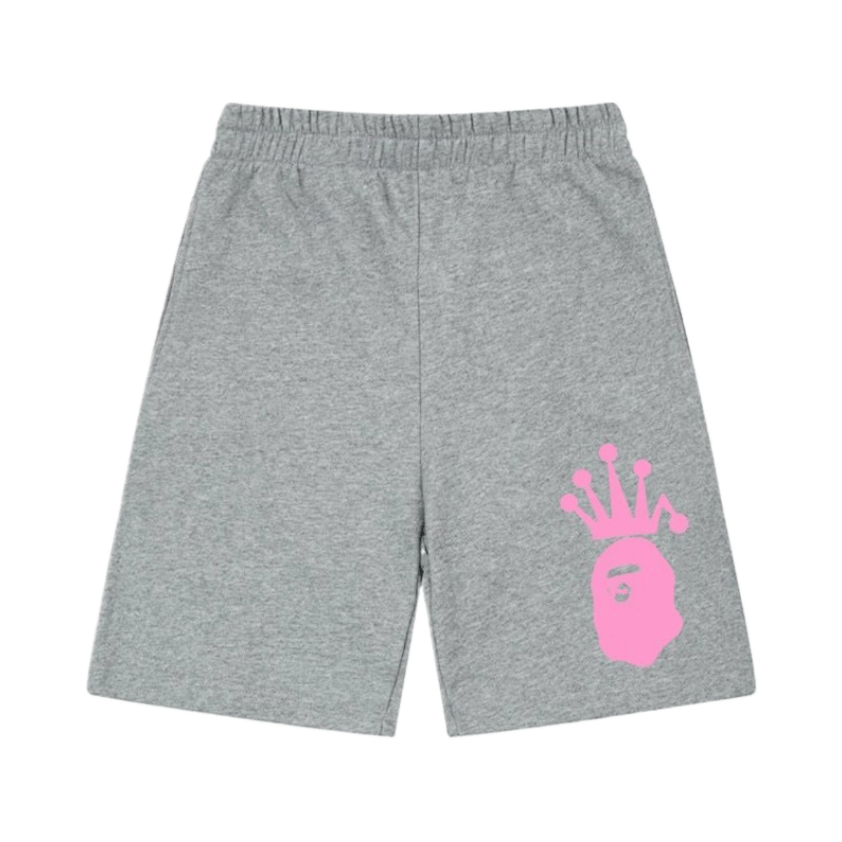 Stussy Logo Print Casual Sweat Shorts Men Women Streetwear Grey Black — image 6