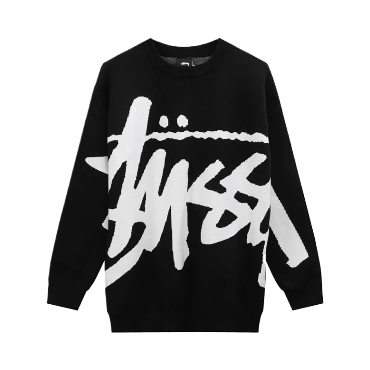 Stussy Men's Crewneck Sweater with Bold Graphic Print — image 2