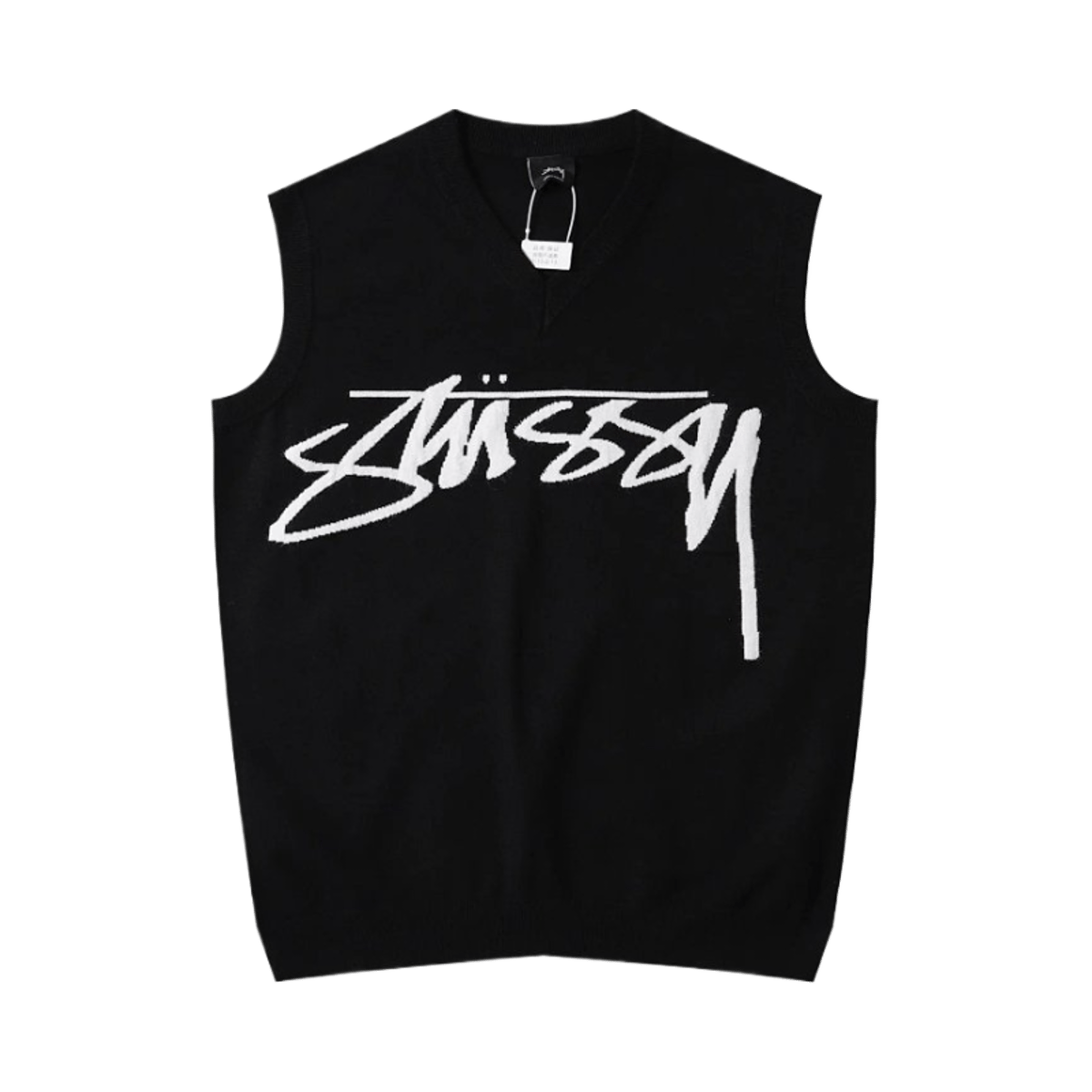 Stussy Men's Crewneck Sweater with Bold Graphic Print — image 2