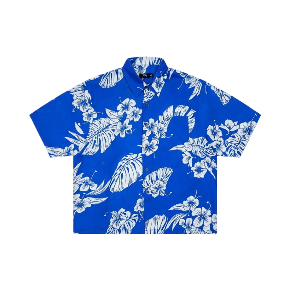 Stussy Men's Short Sleeve Button-Down Shirt - Tie Print & Floral Pattern Collection — image 2