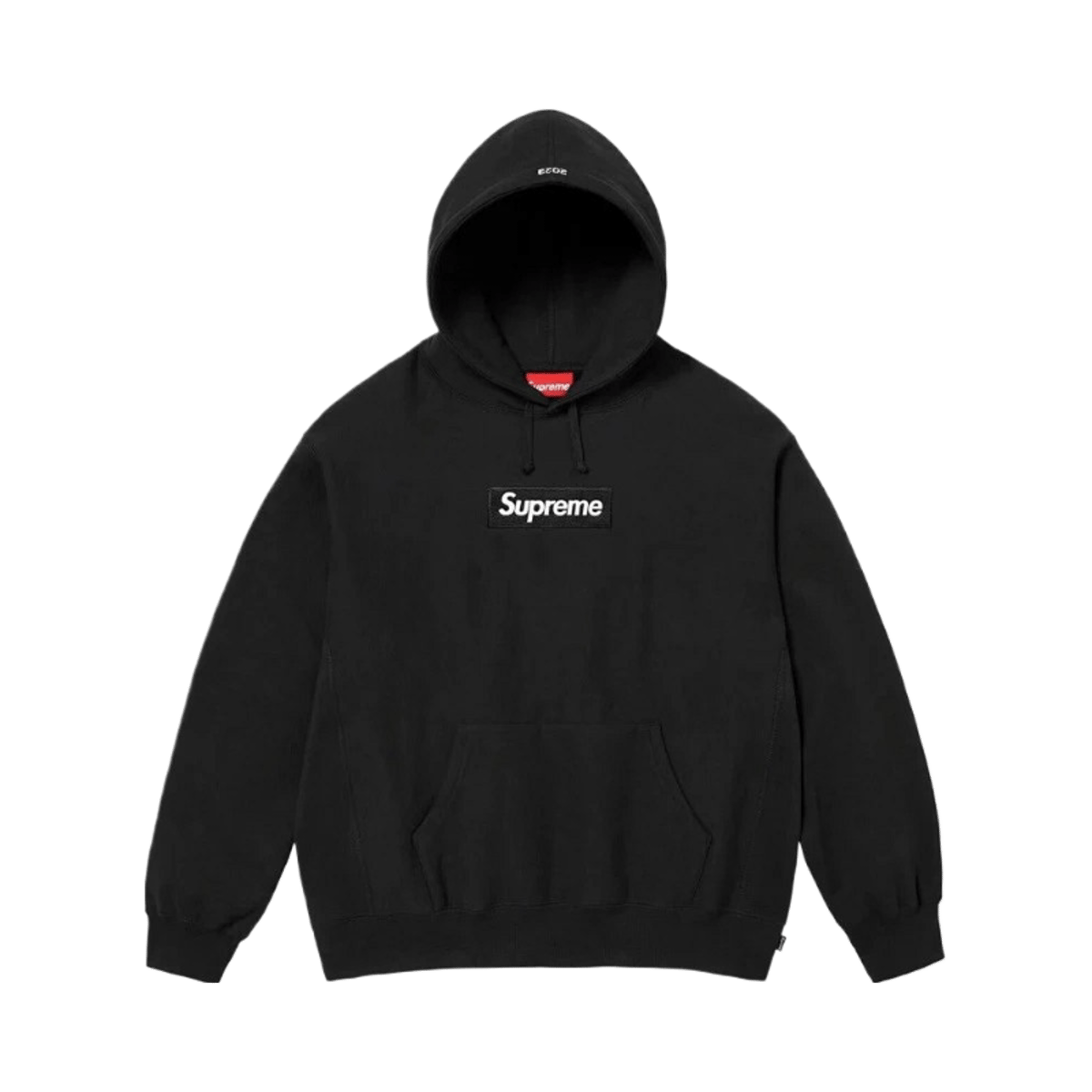 Supreme Vertical Logo Fleece Pullover Hoodie — image 2