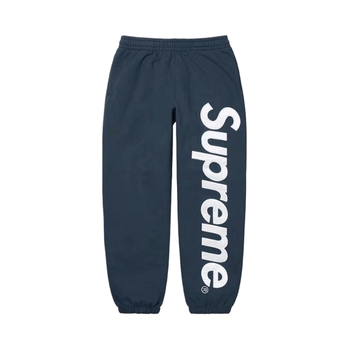 Supreme Vertical Logo Fleece Casual Pants — image 3