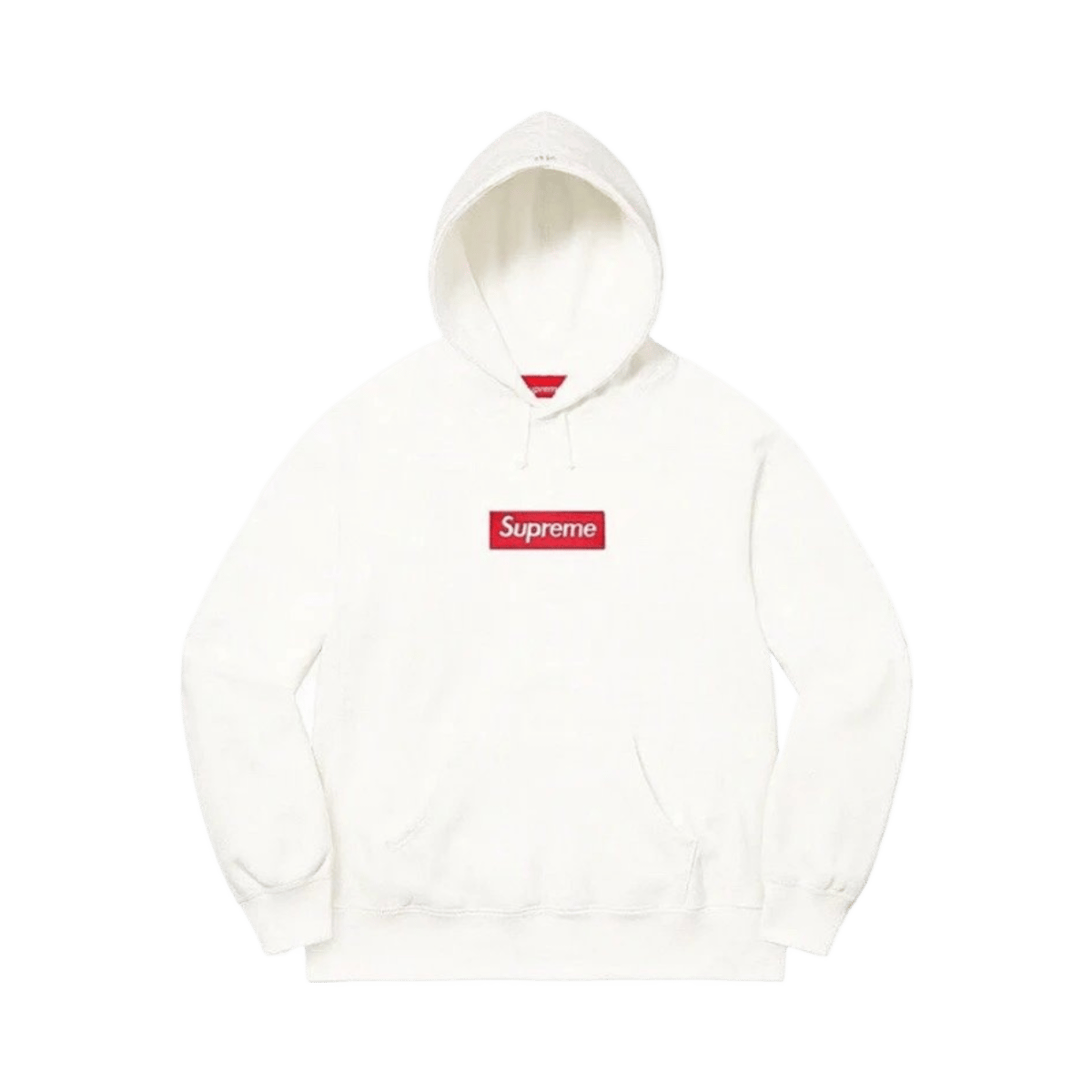 Supreme Vertical Logo Fleece Pullover Hoodie — image 3
