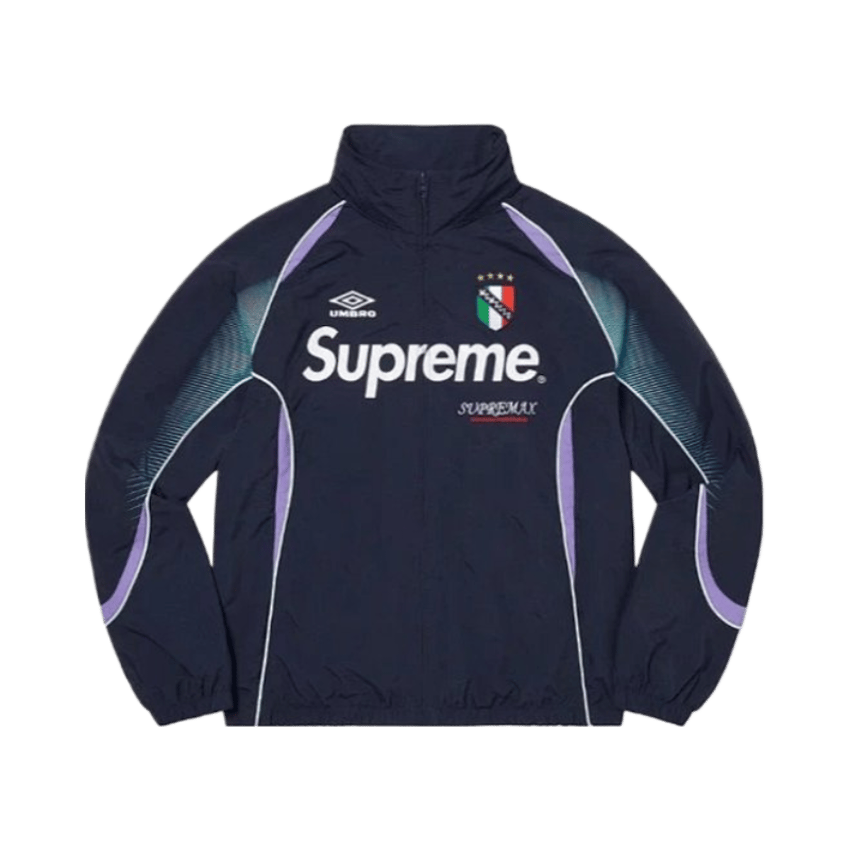 Supreme x Umbro Collaboration Zip-Up High Collar Football Jacket — image 3