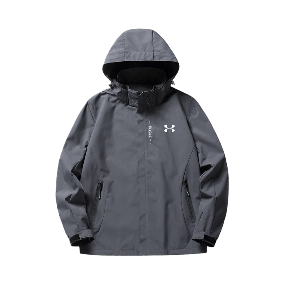 Under Armour Men's Waterproof Windbreaker Hooded Outdoor Jacket — image 3