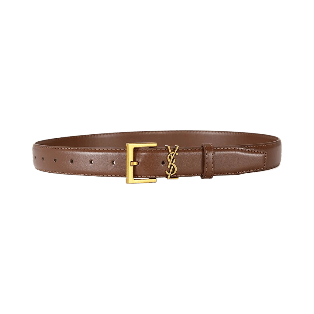 YSL Designer Pin Buckle Leather Belt for Jeans — image 3
