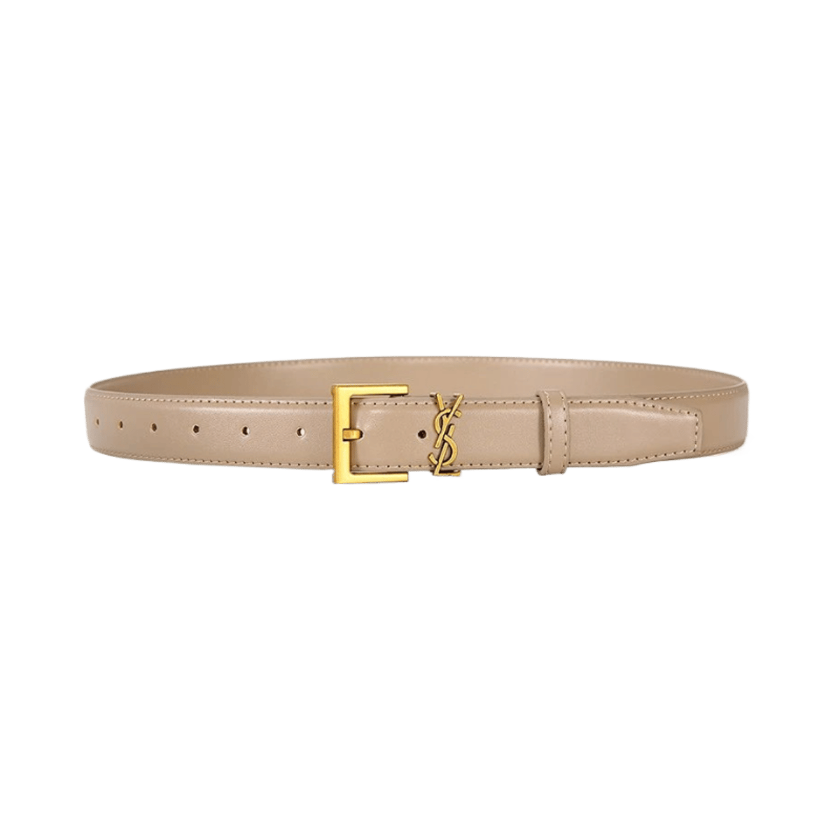 YSL Designer Pin Buckle Leather Belt for Jeans — image 5