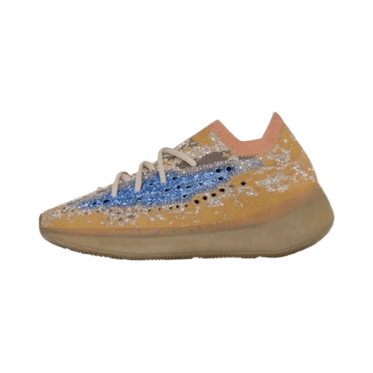 Yeezy Boost 380 Alien Peach Pink Starry Night Sneakers Collection — image 14