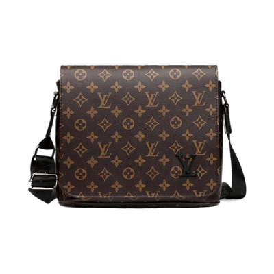 Louis Vuitton Messenger Bag Monogram Canvas Crossbody Shoulder Bag for Men
