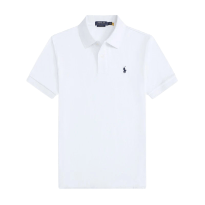 Ralph Lauren Custom Slim Fit Polo White