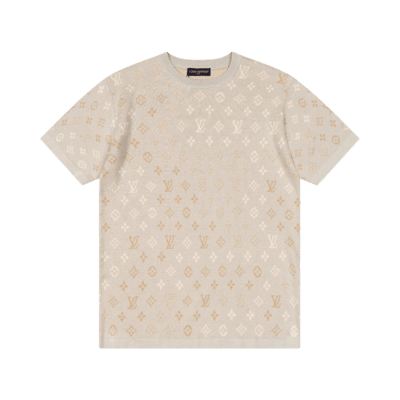 Louis Vuitton Monogram T Shirt Men Beige