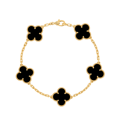 Vintage Alhambra bracelet, 5 motifs
