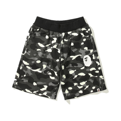 BAPE Shark Camo Glow-in-the-Dark Cotton Shorts