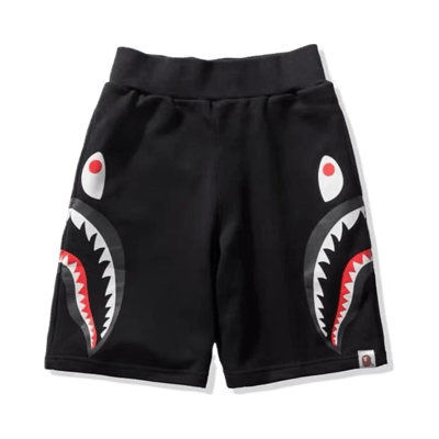 BAPE Shark Camo Glow-in-the-Dark Cotton Shorts