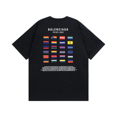 Balenciaga 4 Logo Oversized T Shirt