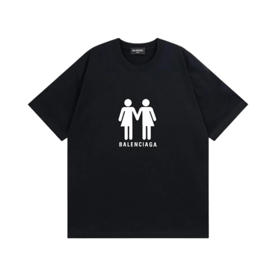 Balenciaga 4 Logo Oversized T Shirt