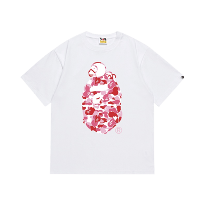 Bape A Bathing Ape October's Very Own OVO White Graphic Tee Shirt