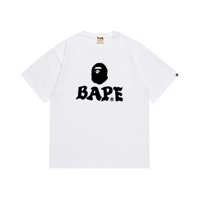 Bape A Bathing Ape October's Very Own OVO White Graphic Tee Shirt