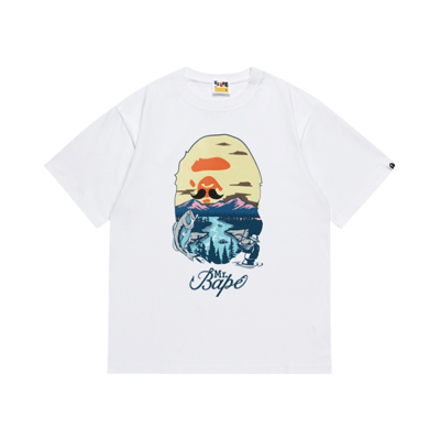 Bape Ape Head Camo Tee