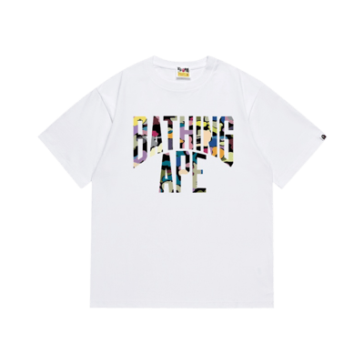 Bape Busy Works Graphic Tee White