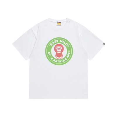 Bape Busy Works Graphic Tee White