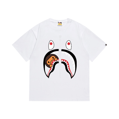 Bape Busy Works Graphic Tee White