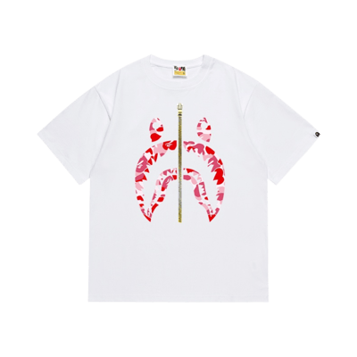 Bape Busy Works Graphic Tee White
