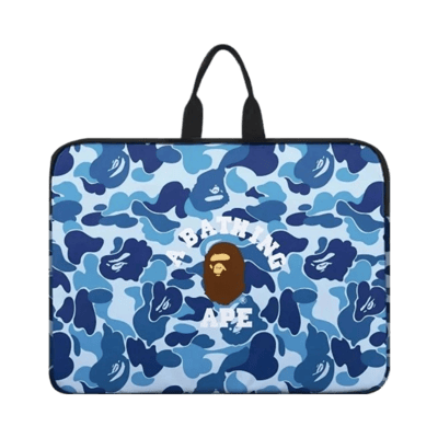 Bape Camouflage Laptop Sleeve Bag