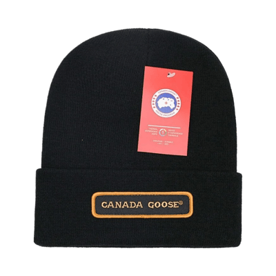 Canada Goose Arctic Program Ribbed Knit Beanie Hat Unisex Warm Winter Cap