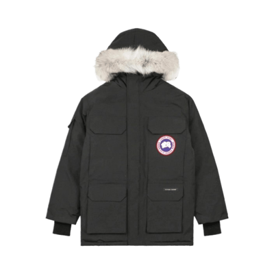 Canada Goose Men's Puffer Down Vest - Warm Sleeveless Jacket with Fur Hood