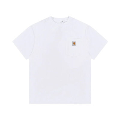 Carhartt WIP K87 Classic Workwear Pocket Short Sleeve T-Shirt Unisex Solid Color Couple Tee