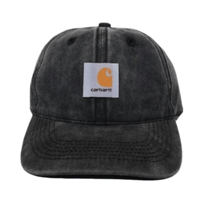 Carhartt WIP Washed Canvas Baseball Cap Dark Grey