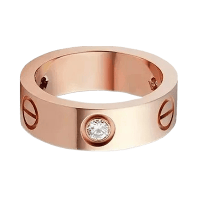 Cartier Love Ring with Diamonds - Classic Screw Design Luxury Band