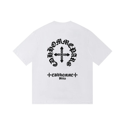 Chrome Hearts Chrome Hearts Paris Cross Graphic Tee Shirt