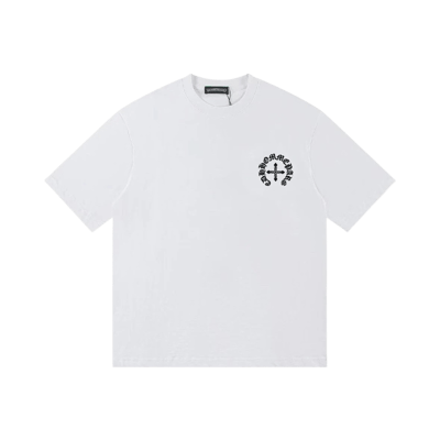 Chrome Hearts Chrome Hearts Paris Cross Graphic Tee Shirt