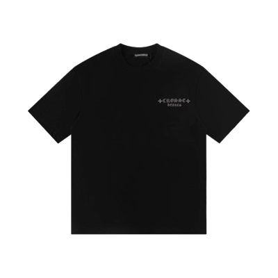 Chrome Hearts Cross Hearts T Shirt  Graphic Tee