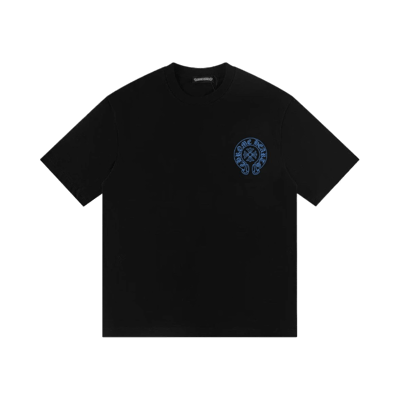 Chrome Hearts Horseshoe Logo T-Shirt  Men's Streetwear Graphic Tee