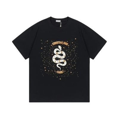 Dior Dior Oblique Splatter Logo T Shirt