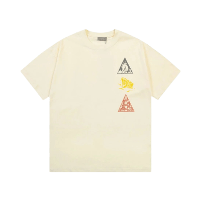 Dior Oblique Logo T Shirt  Graphic Tee Men