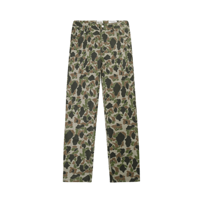 Gallery Dept Camouflage Washed Straight Leg Jeans
