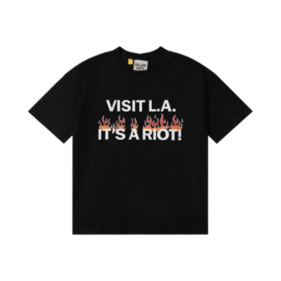 Gallery Dept T Shirt I Am Sad I Miss My Friends Black Graphic Tee Long Beach Ca