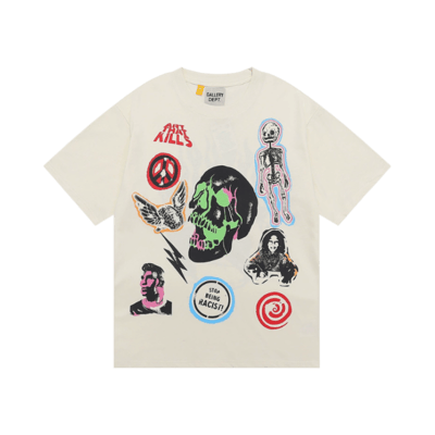 Gallery Dept T Shirt I Am Sad I Miss My Friends Black Graphic Tee Long Beach Ca
