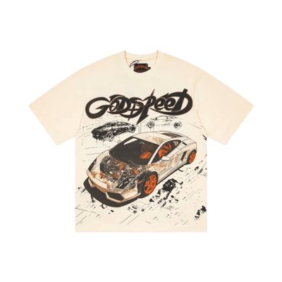 Godspeed T Shirt Cream