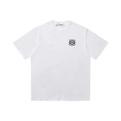 Loewe Embroidered Logo Short Sleeve T-Shirt