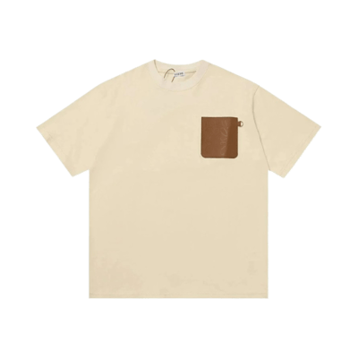 Loewe Embroidered Logo Short Sleeve T-Shirt
