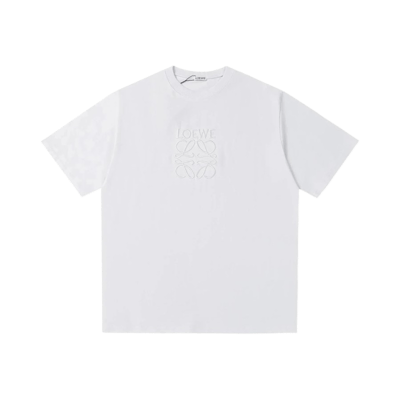 Loewe Embroidered Logo Short Sleeve T-Shirt