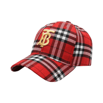 Luxury Designer Baseball Cap with Monogram Print and Embroidered Logo