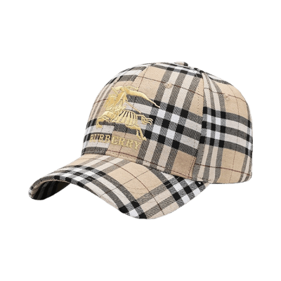 Luxury Designer Baseball Cap with Monogram Print and Embroidered Logo