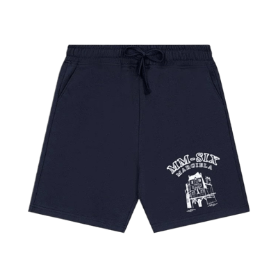 Maison Margiela Men's Logo Patch Drawstring Shorts