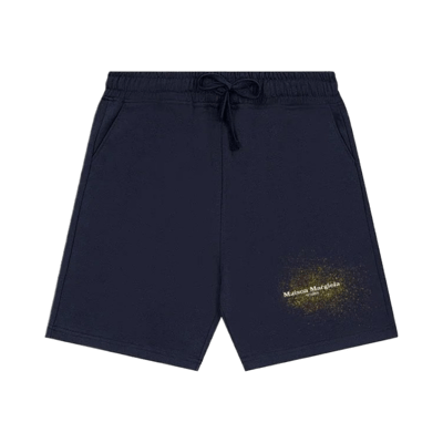 Maison Margiela Men's Logo Patch Drawstring Shorts